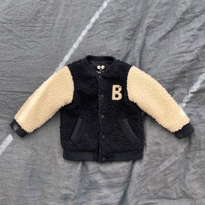 Kids shearling jacket